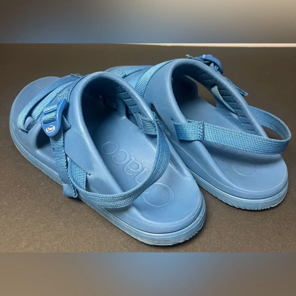 Chaco- Youth Chillos-‎ Blue, Size:6, Pre-Owned